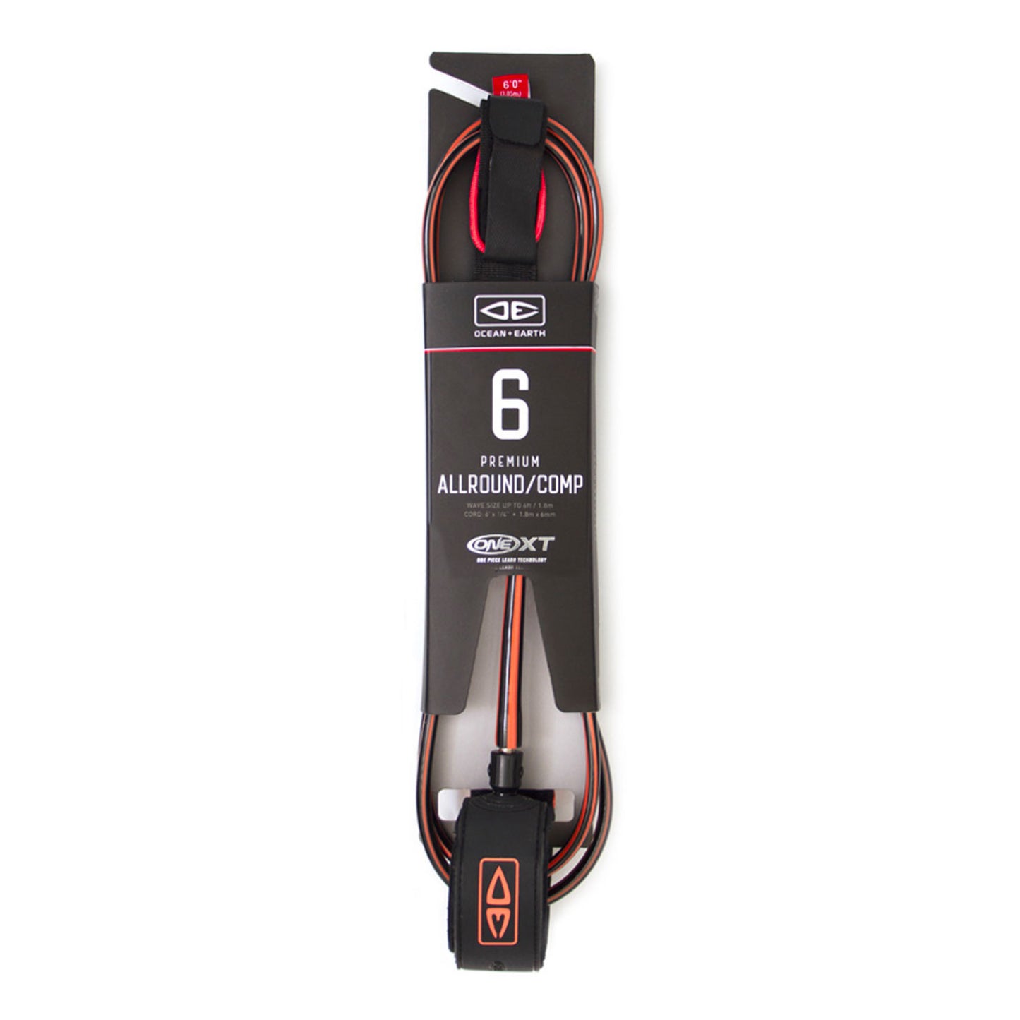 Ocean and Earth Allround Comp One-XT - 6ft Leash