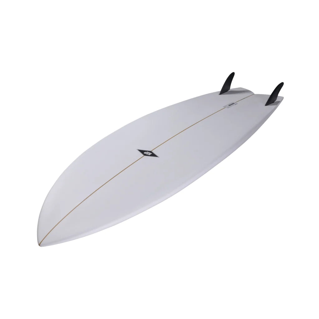 NSP Elements Double Vision Shortboard Surfboard - 6'2" White