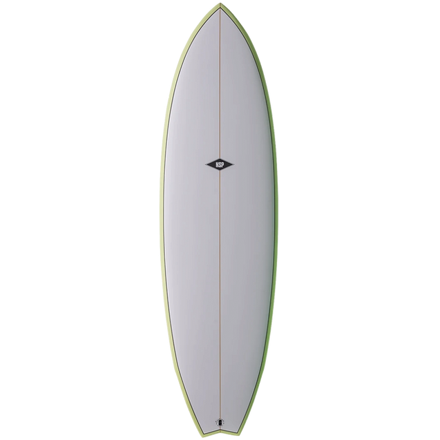 NSP Elements Fish Shortboard Surfboard - Green