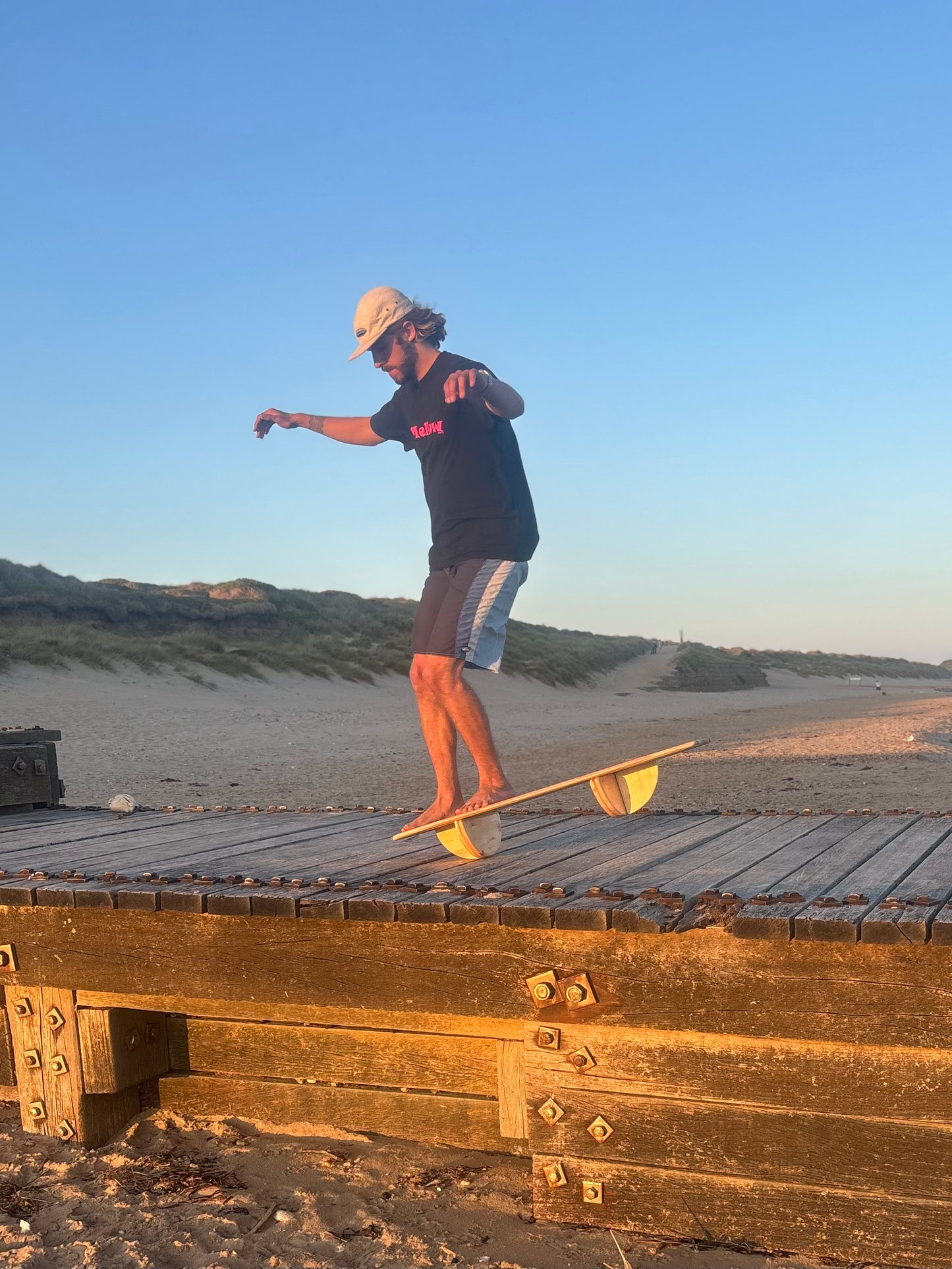 FLUX LOG BALANCE BOARD