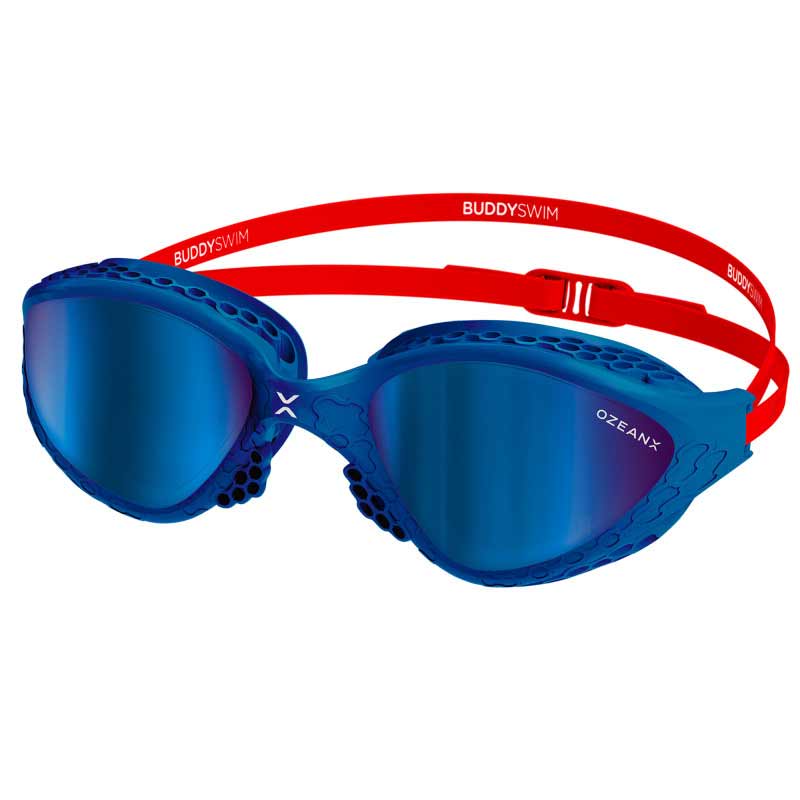 Buddyswim OzeanX Swim Goggles - Blue Mirror