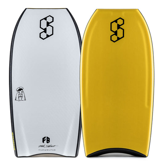 Science Sub Zero Crescent Tail Bodyboard - Yellow