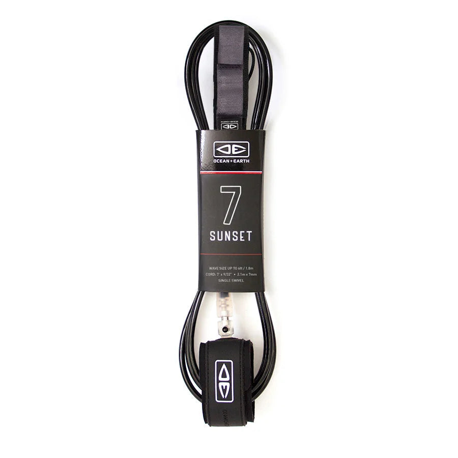 Ocean and Earth Diamond Flex Sunset - 7ft Leash