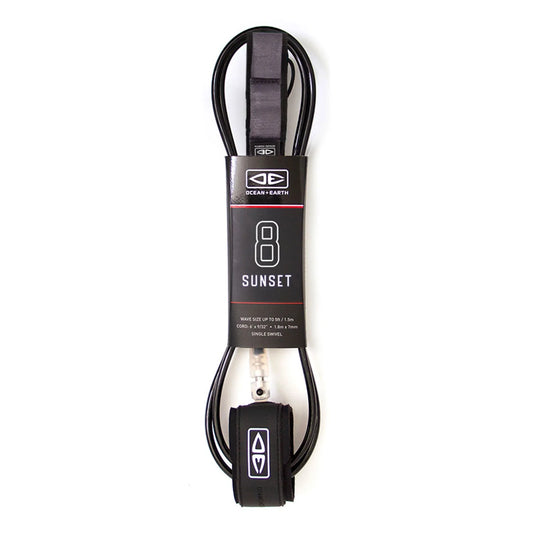 Ocean and Earth Diamond Flex Sunset - 8ft Leash