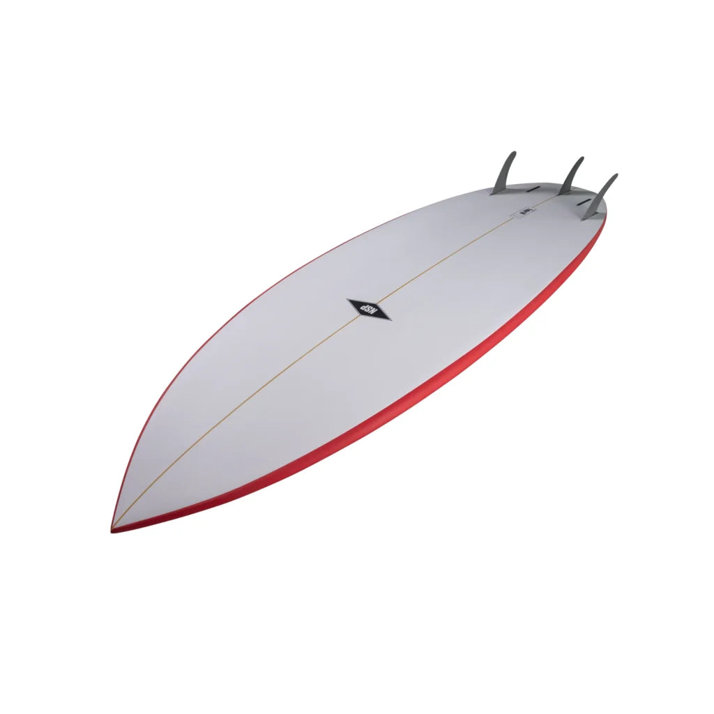 NSP Elements Tinder-D8 Shortboard Surfboard - 6'6" Red